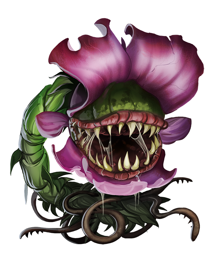 Carnivorous Flower game token