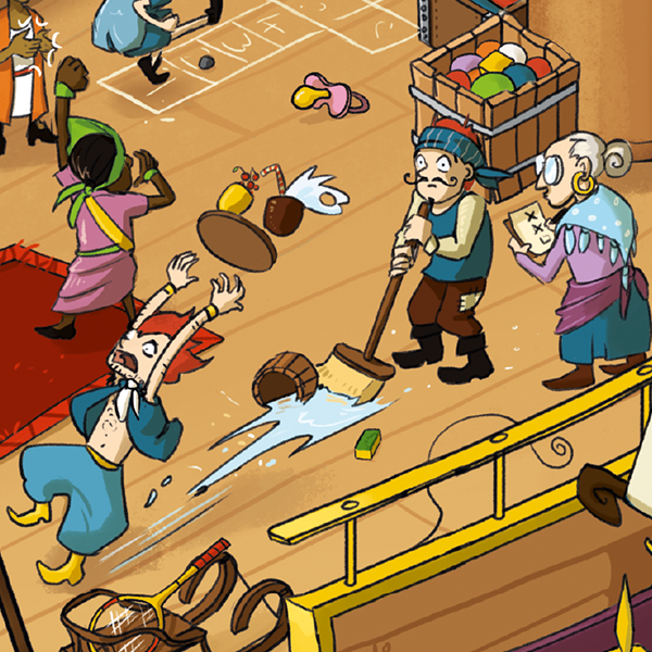 Wimmelbild SCH Detail
